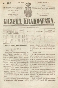 Gazeta Krakowska. 1842, nr 162