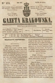 Gazeta Krakowska. 1842, nr 171