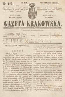 Gazeta Krakowska. 1842, nr 173