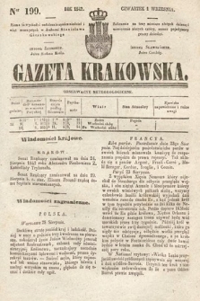 Gazeta Krakowska. 1842, nr 199