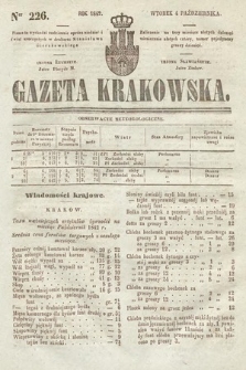 Gazeta Krakowska. 1842, nr 226