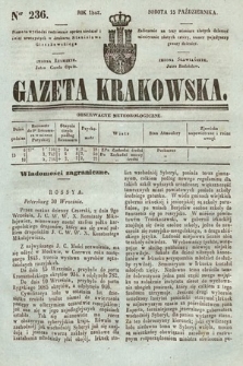 Gazeta Krakowska. 1842, nr 236