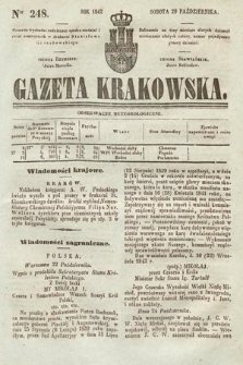 Gazeta Krakowska. 1842, nr 248