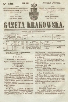 Gazeta Krakowska. 1842, nr 250