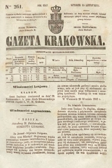 Gazeta Krakowska. 1842, nr 261