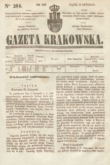 Gazeta Krakowska. 1842, nr 264