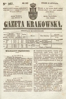 Gazeta Krakowska. 1842, nr 267