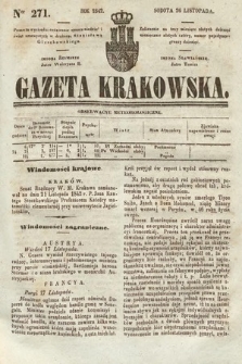 Gazeta Krakowska. 1842, nr 271