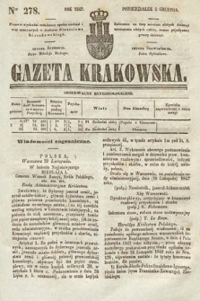 Gazeta Krakowska. 1842, nr 278