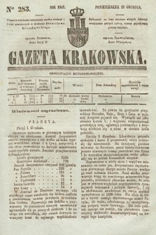 Gazeta Krakowska. 1842, nr 283