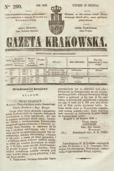 Gazeta Krakowska. 1842, nr 290