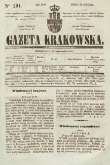 Gazeta Krakowska. 1842, nr 291