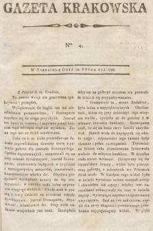 Gazeta Krakowska. 1798, nr 4