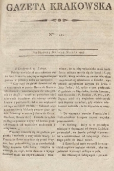 Gazeta Krakowska. 1798, nr 21