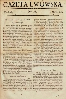 Gazeta Lwowska. 1816, nr 38