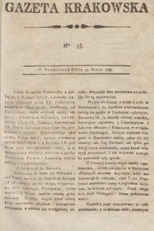 Gazeta Krakowska. 1798, nr 38