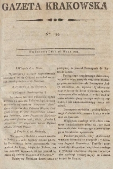 Gazeta Krakowska. 1798, nr 39