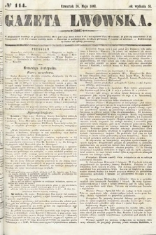 Gazeta Lwowska. 1861, nr 114