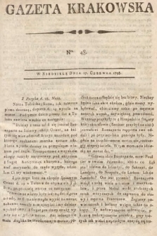 Gazeta Krakowska. 1798, nr 48