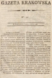 Gazeta Krakowska. 1798, nr 52