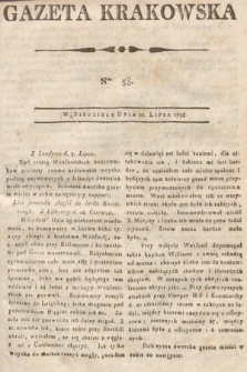 Gazeta Krakowska. 1798, nr 58