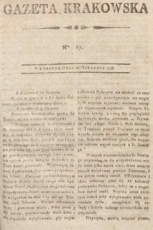 Gazeta Krakowska. 1798, nr 67