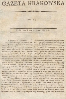 Gazeta Krakowska. 1798, nr 69