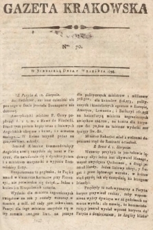 Gazeta Krakowska. 1798, nr 70
