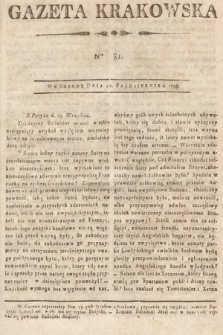 Gazeta Krakowska. 1798, nr 81