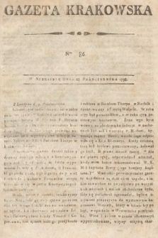 Gazeta Krakowska. 1798, nr 86