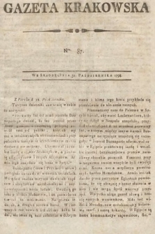 Gazeta Krakowska. 1798, nr 87