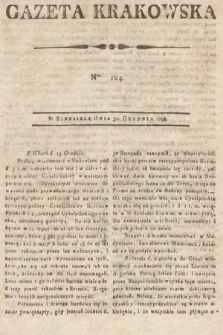 Gazeta Krakowska. 1798, nr 104