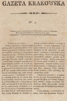 Gazeta Krakowska. 1799, nr 3