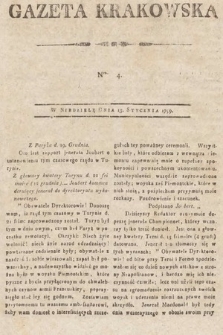 Gazeta Krakowska. 1799, nr 4