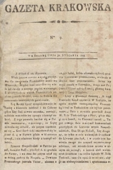 Gazeta Krakowska. 1799, nr 9