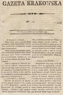 Gazeta Krakowska. 1799, nr 11