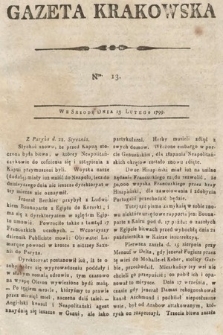 Gazeta Krakowska. 1799, nr 13
