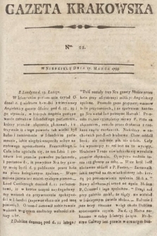 Gazeta Krakowska. 1799, nr 22