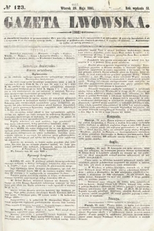 Gazeta Lwowska. 1861, nr 123