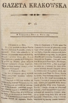 Gazeta Krakowska. 1799, nr 38