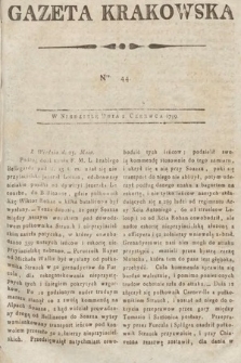 Gazeta Krakowska. 1799, nr 44