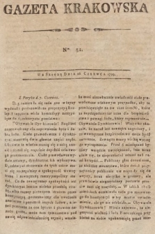 Gazeta Krakowska. 1799, nr 51