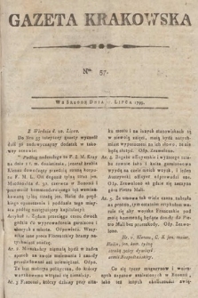 Gazeta Krakowska. 1799, nr 57