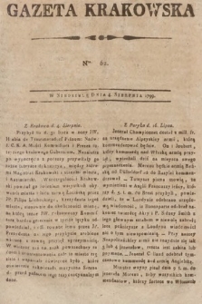 Gazeta Krakowska. 1799, nr 62