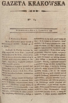 Gazeta Krakowska. 1799, nr 64