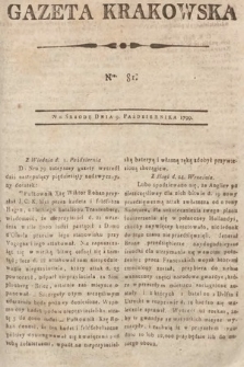 Gazeta Krakowska. 1799, nr 81