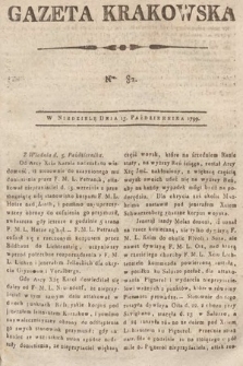 Gazeta Krakowska. 1799, nr 82