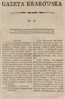 Gazeta Krakowska. 1799, nr 86