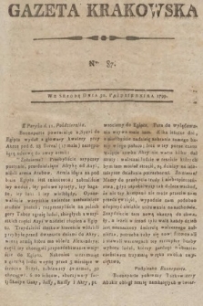 Gazeta Krakowska. 1799, nr 87