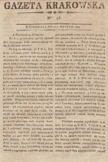 Gazeta Krakowska. 1799, nr 96